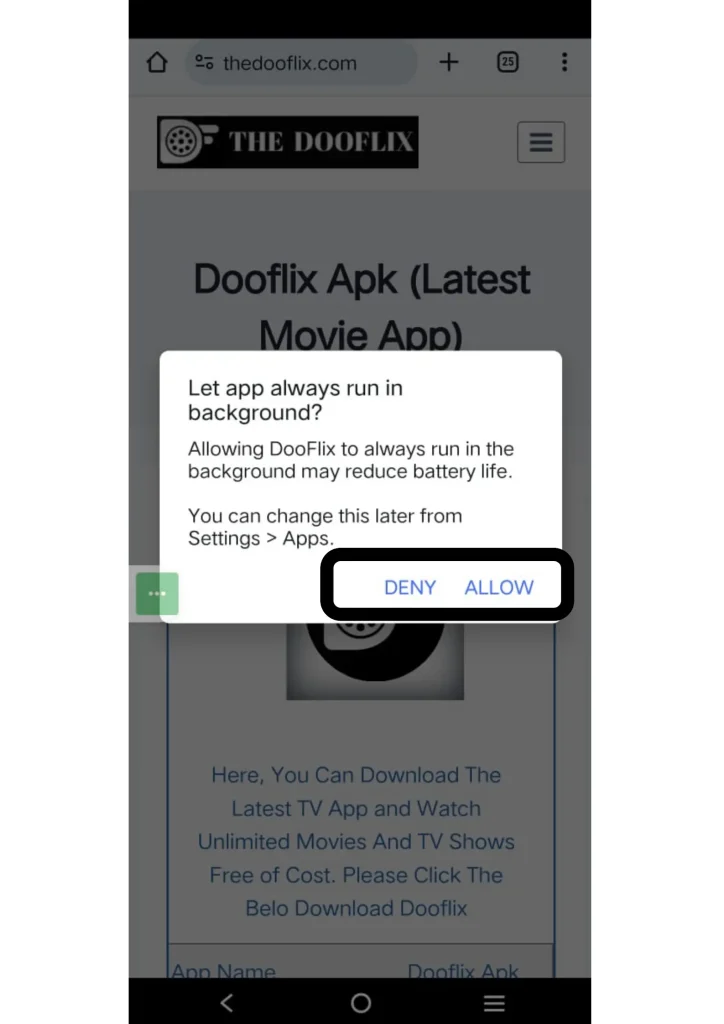 Download Dooflix for Android TV 2025 (New Guide) 4 a screenshot of a phone