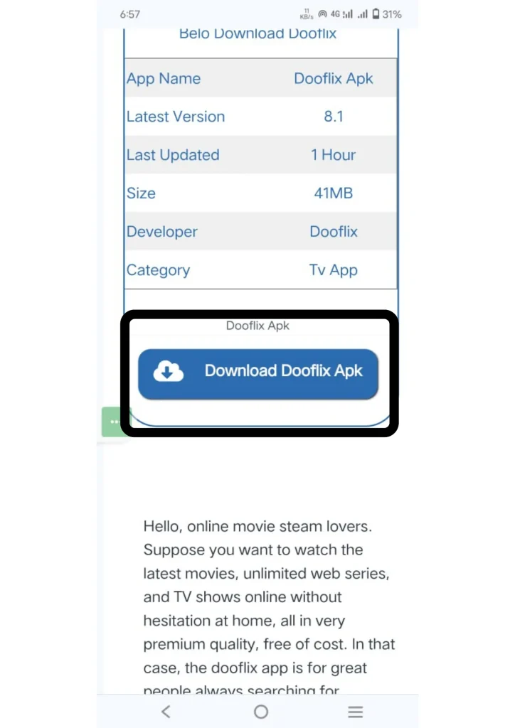 Download Dooflix for Android TV 2025 (New Guide) 3 a screenshot of a video game